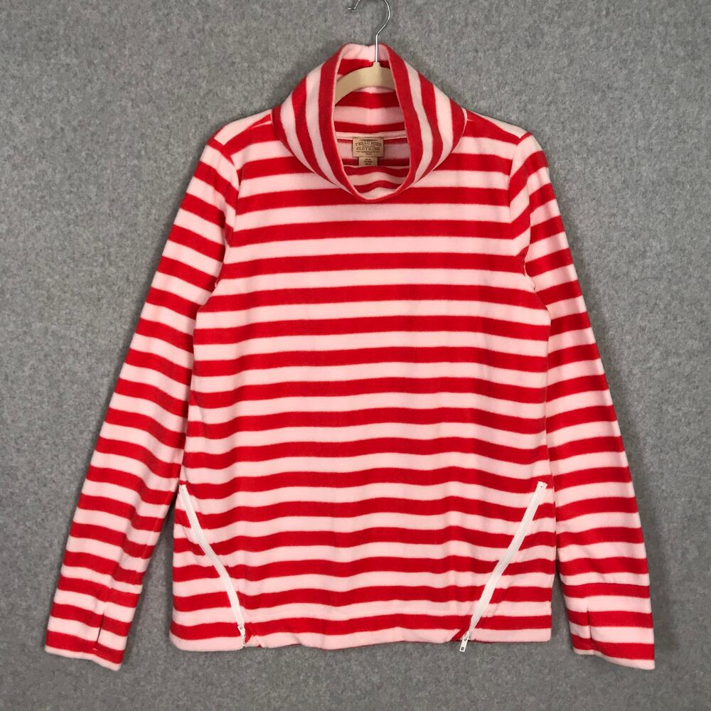 Telluride Cowl‎ Neck Fleece Pullover Sweatshirt Medium Cozy Hiking Mid Layer Ski